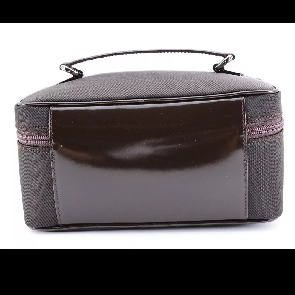 Gucci Bamboo Nylon and Leather Vanity Bag - Picture 3 of 14